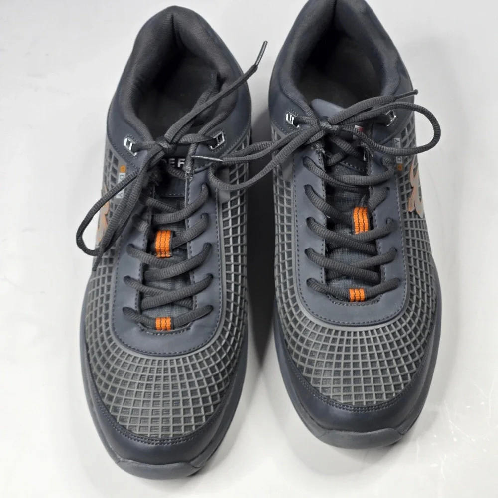 Gravity Defyer Men's TB9011MGO-M Gray Orange Athletic Shoes Size 14.5‎